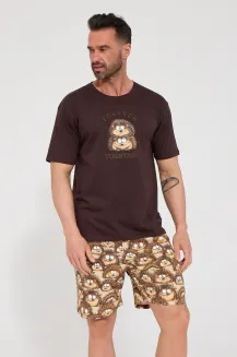 Piżama męska w jeże Cornette 326/327 Forever S-2XL - 2