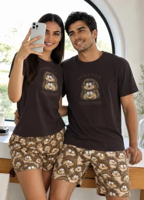 Piżama męska w jeże Cornette 326/327 Forever S-2XL