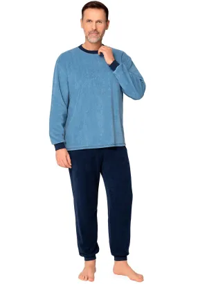 Piżama męska frotte Martel 423 Edward III M-3XL