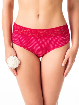 Majtki midi bikini Key LPC 797 dwupak