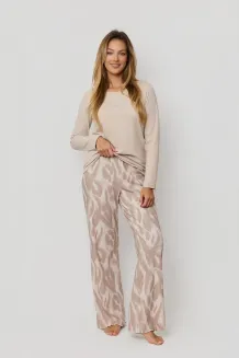 Piżama Mefemi Noelia PW85 dł/r S-2XL - 2