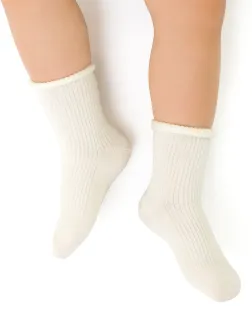 Skarpety Steven art.130 Merino Wool Prążek Dziecięce 17-25 - 4