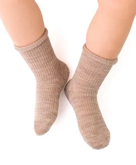 Skarpety Steven art.130 Merino Wool Prążek Dziecięce 17-25 - 2