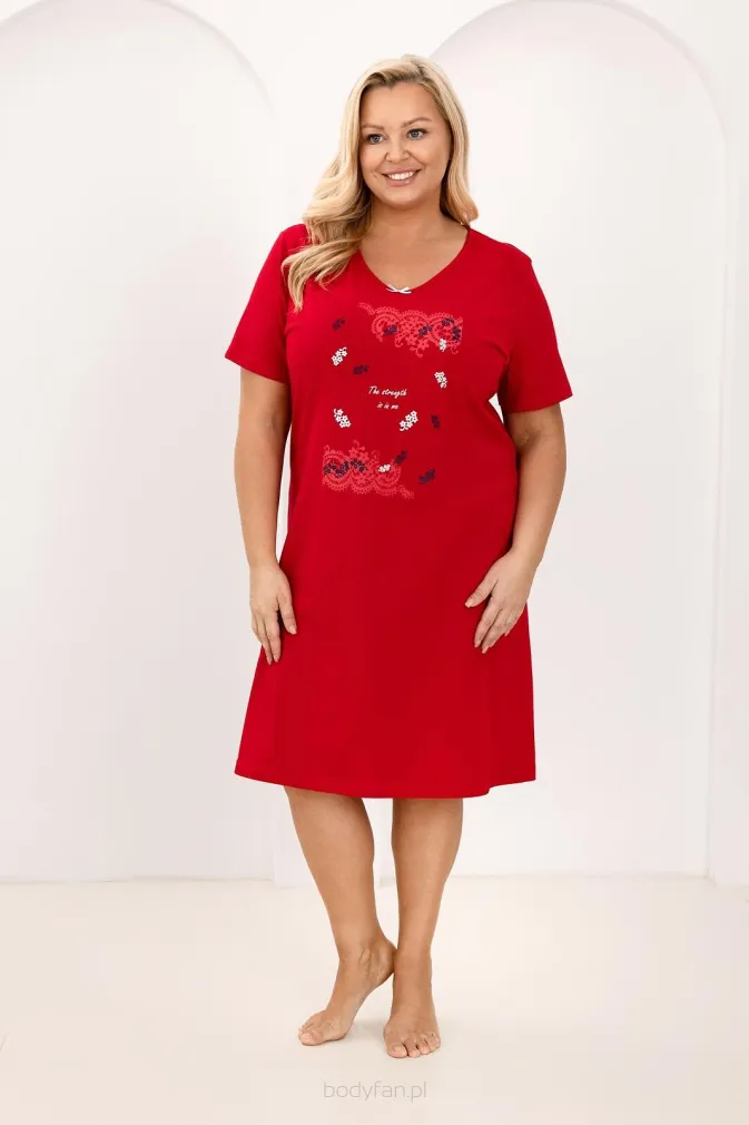 Koszula nocna damska Regina 178 bawełniana XL–5XL