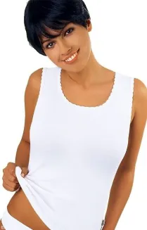 Czarny podkoszulek damski Emili Michele 2XL - 3