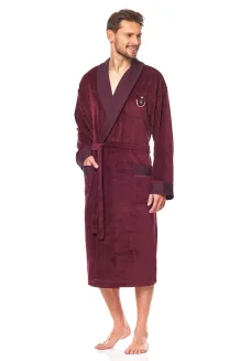 Szlafrok męski L&L 9102 welurowy M–2XL – elegancja i komfort - 6