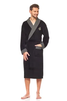 Szlafrok męski L&L 9102 welurowy M–2XL – elegancja i komfort - 5