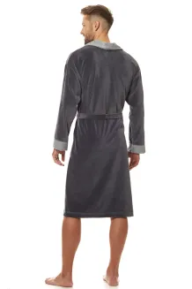 Szlafrok męski L&L 9102 welurowy M–2XL – elegancja i komfort - 9