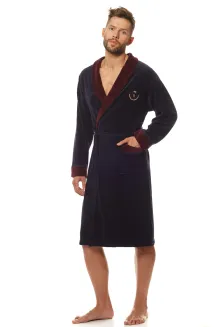 Szlafrok męski L&L 9102 welurowy M–2XL – elegancja i komfort - 2