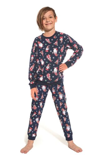 Świąteczna piżama chłopięca Cornette Gnomes 264/140 rozmiary  86-128