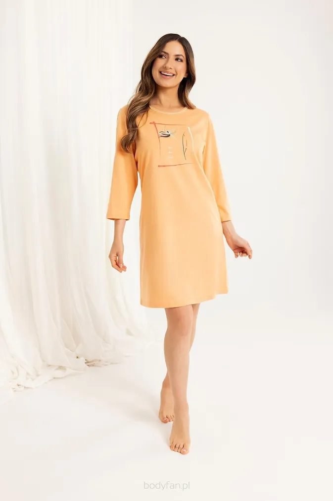 Koszula nocna Regina 166 bawełniana z nadrukiem 2XL–3XL