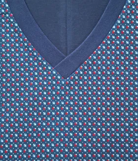 Piżama męska krótki rękaw rozmiary M-8XL - 10
