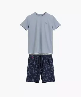 Piżama męska peach efec Atlantic NMP-399 S-2XL - 4