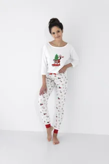 Piżama Sensis Lillian 3/4 Christmas S-XL - 3
