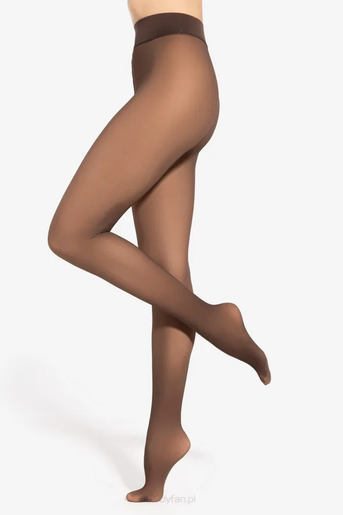 Rajstopy dwuwarstwowe Gatta Transparent Effect Tights 50 den 2-4