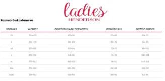Body damskie laserowe Henderson Ladies 42852 Byte S-2XL - 9