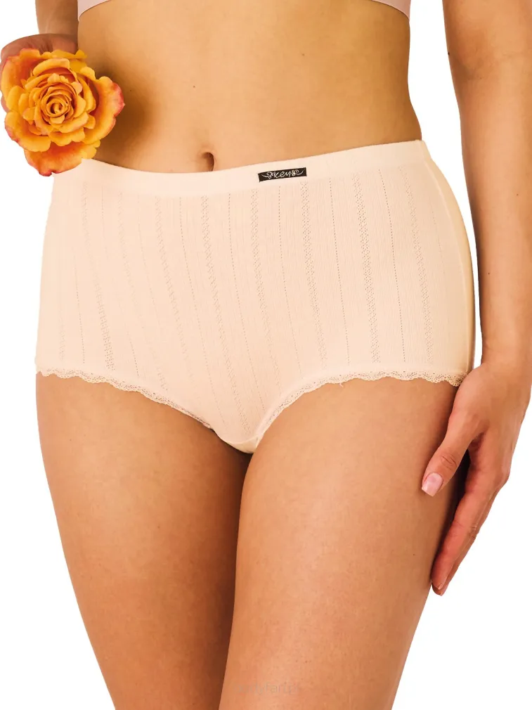 Majtki damskie Key Cotton Soft Jacquard LXC 190 M-XL
