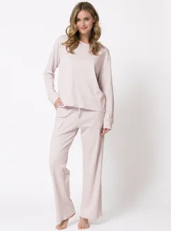 Piżama damska homewear Leveza 1814 Yoko dł/r S-XL - 5