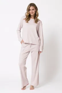 Piżama damska homewear Leveza 1814 Yoko dł/r S-XL - 7