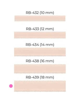 Ramiączka tekstylne szerokość 18 mm Julimex RB 439