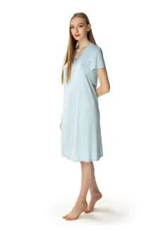 Koszula nocna z jedwabiu wiskozowego CONSUELA 6127 - 5