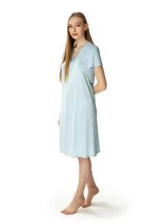 Koszula nocna z jedwabiu wiskozowego CONSUELA 6127 - 5