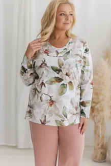 Piżama damska Taro 3652 Denisa 2XL-4XL - 2