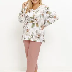 Piżama damska Taro 3652 Denisa 2XL-4XL