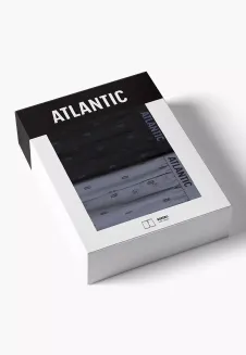 Bokserki Atlantic 2MBX-086 dwupak S-2XL - 6