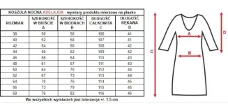 Bawełniana koszula Adelajda 6410 rozmiary 38-58 - 4
