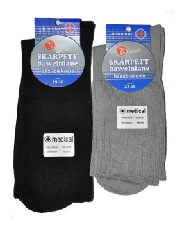 Skarpety męskie Terjax art.003 bezuciskowe bawełniane 42–47 - 13