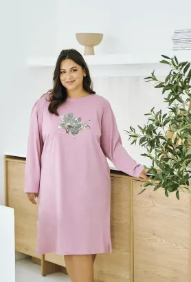 Koszula nocna bawełniana Taro Patricia 3473 Plus Size 4XL-6XL