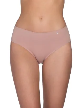Majtki damskie bawełniane bezszwowe Lama L-LC1598 BI dwupak S-XL