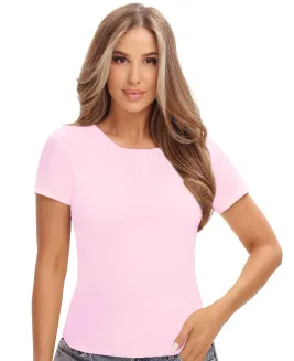 Bluzeczka Emili Ida wiskoza S-XL damska krótki rękaw - 2