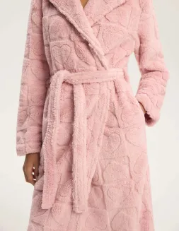 Długi szlafrok damski z kapturem Henderson Ladies 45427 Gitte S-2XL - 7