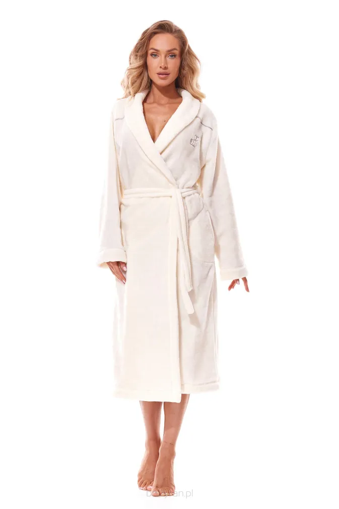 Ekskluzywny szlafrok damski L&L 2312 Lux S-2XL