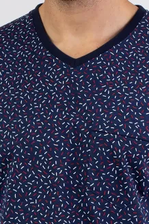 Piżama męska krótka Regina 481 M-XL - 6