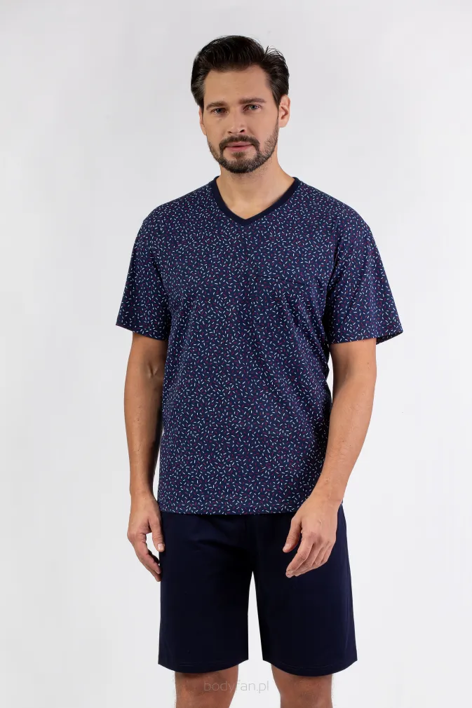 Piżama męska krótka Regina 481 M-XL