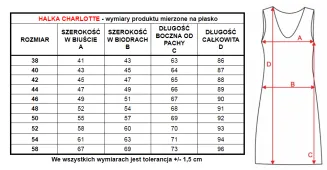 Krótka halka pod sukienkę Charlotte 6198 - 5