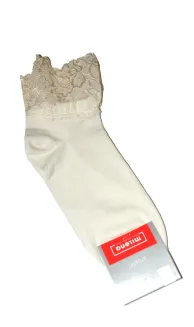 Skarpety Milena 1061 Szeroka Koronka 37-41 - 2