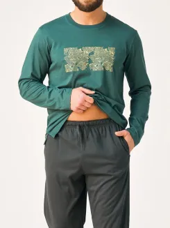 Piżama męska Key MNS 609 M-2XL - 4