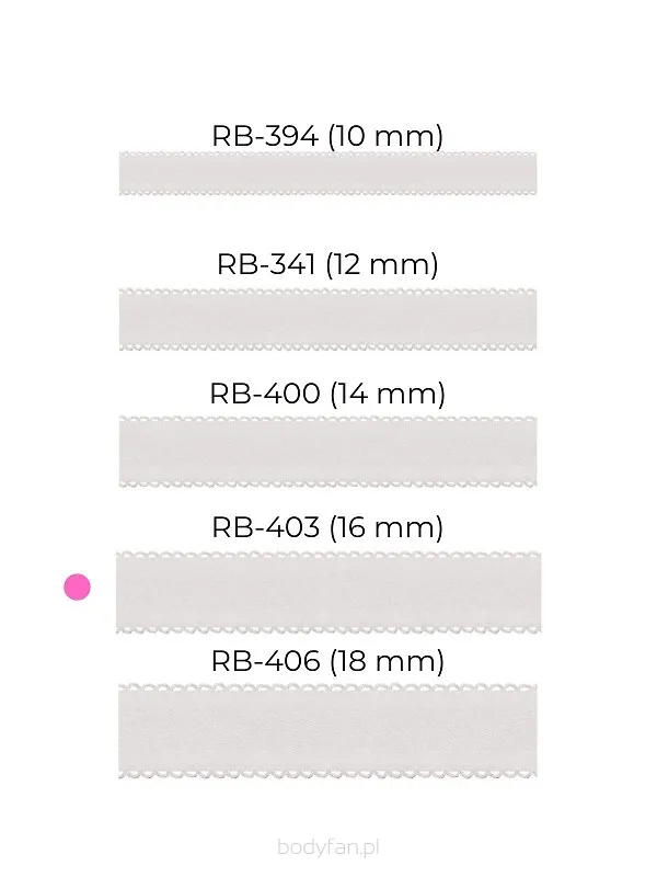 Ramiączka Julimex RB 403,404 Taśma 16 mm
