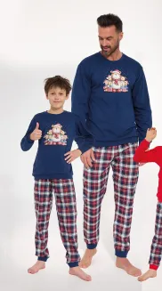 Piżama chłopięca Cornette 593/186 Family Christmas 86-128 - 6