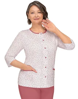 Piżama damska bawełniana Martel Kasia II 266 rozpinana 3/4 M-3XL - 9