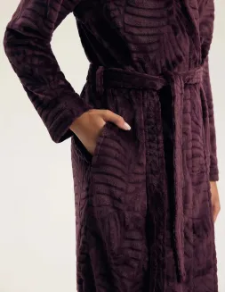 Elegancki długi szlafrok damski Henderson Ladies 45414 Gata S-2XL - 4