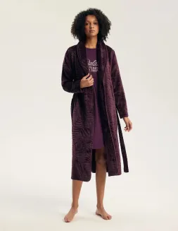 Elegancki długi szlafrok damski Henderson Ladies 45414 Gata S-2XL - 5