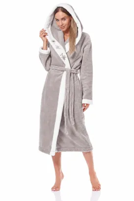 Szlafrok L&L 9145 Hft długi S-2XL damski