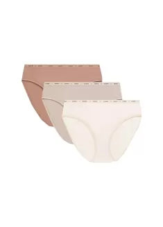 Majtki damskie Atlantic 3CLP-010 High Sport Leg trójpak S-XL - 2
