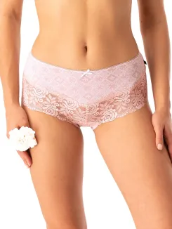 Figi damskie Key LPB 731 dwupak brazil bikini z koronką S–XL - 4