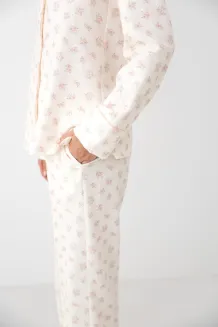 Piżama damska rozpinana Sensis Marielle XS-2XL - 7